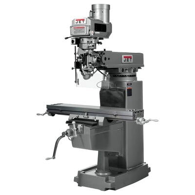 690120 ,The Jet JTM-1050 Mill With X-Axis Powerfeed  in Metalworking, Milling, Vertical Mills