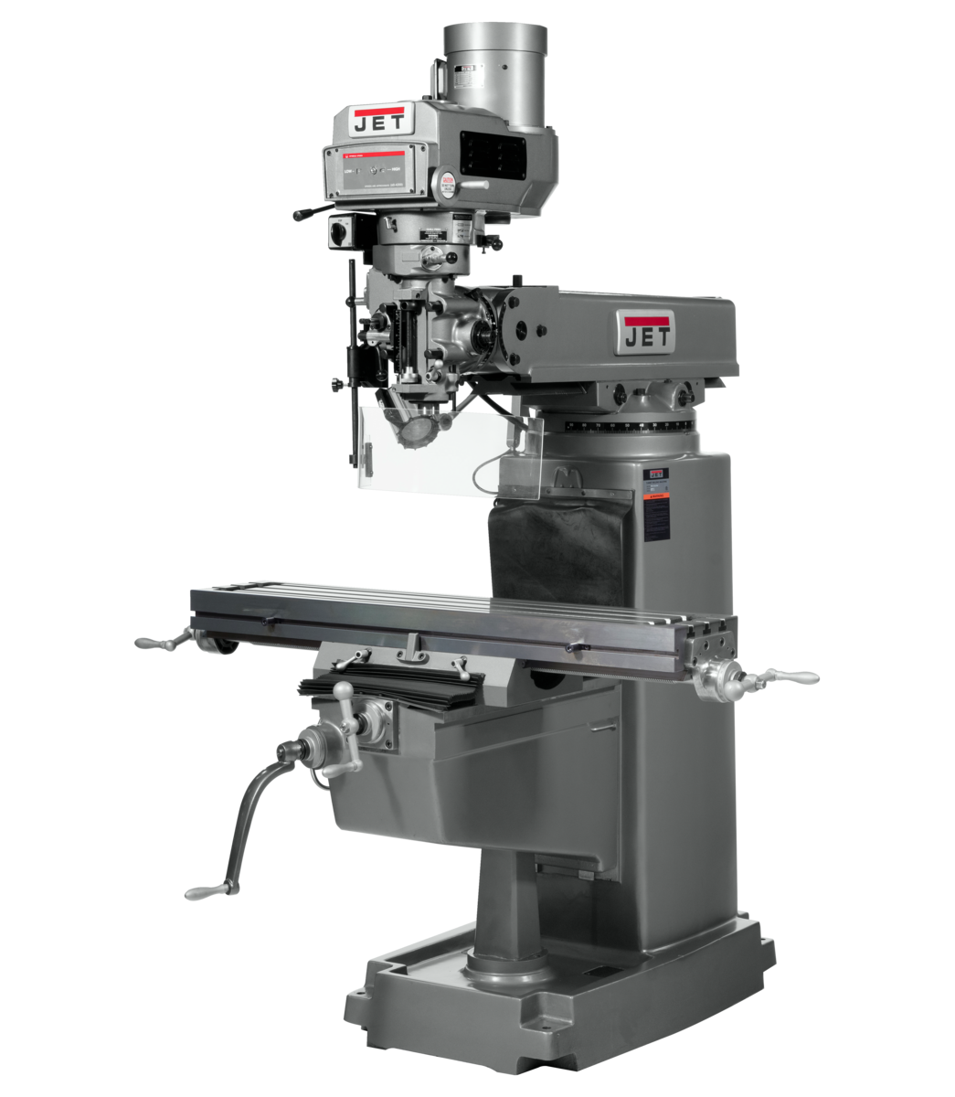 691236, The Jet JTM-1050 Mill with NEWALL DP700 3-Axis (Knee) DRO and X Powerfeed Installed  in Metalworking, Milling, Vertical Mills