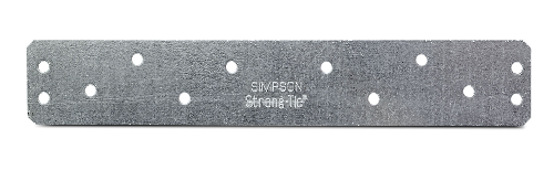 Simpson HRS8 8" 12 Gauge Heavy Strap Tie - G90 Galvanized