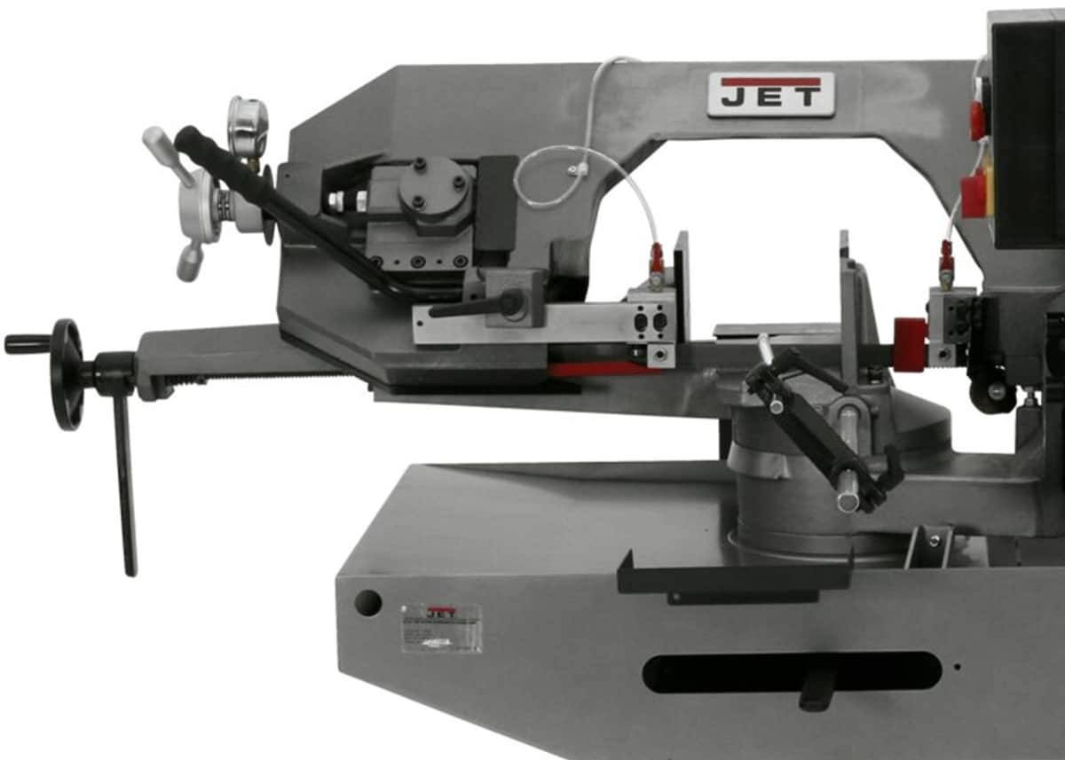 JET J-7040M, 10" x 16" Horizontal Mitering Bandsaw - 414475