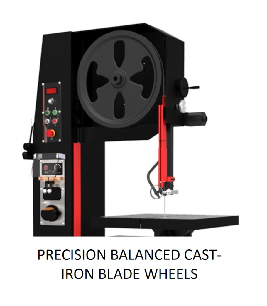 JET Elite EVBS-26, 26" Vertical Bandsaw - 891115