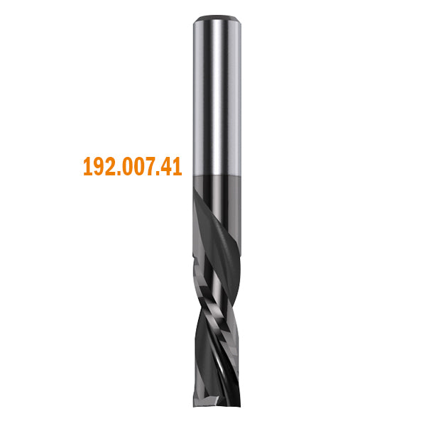 CMT 192.007.41 Downcut Spiral Bit 1/4 inch with DLCS
