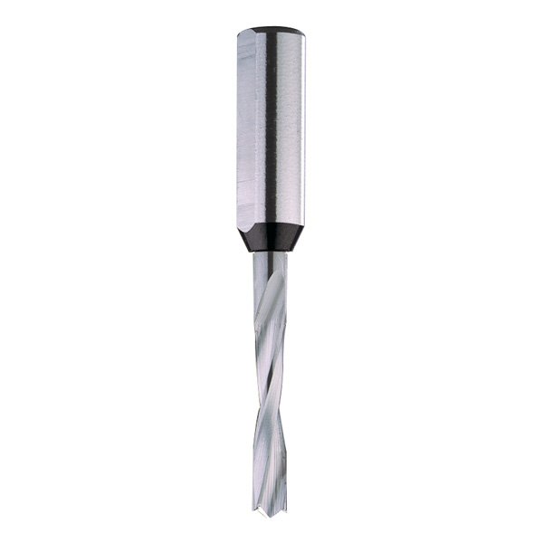 CMT 311.013.20 Solid Carbide Dowel Drill with 1,3mm 1/16-Inch Diameter with 10 by 45mm Shank and Right- and Left-Hand Rotation