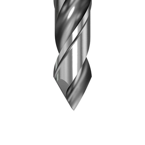 CMT 363.030.42 V-Point Solid Carbide Twist Drill with 60 Degree sharpening and Left-Hand Rotation 3 mm