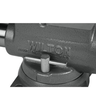 Wilton 500S Machinist 5" Jaw Round Channel Vise with Swivel Base