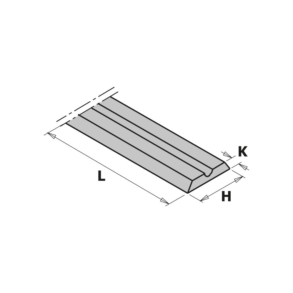 CMT 790.820 Solid Carbide Insert Knives for Portable Machines - 2-Pack