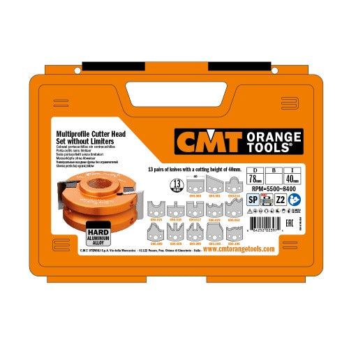 CMT 692.013.09 Cabinet & Joinery Set 3-1/8-Inch Diameter 3/4-Inch Bore