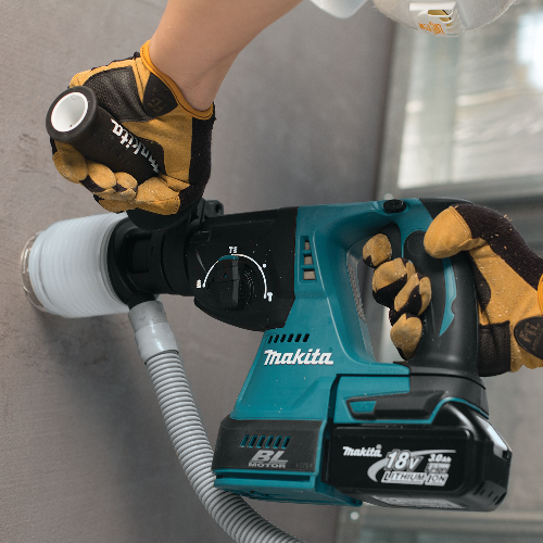 Makita XRH01Z 18-Volt LXT Lithium-Ion 1 in Brushless Cordless SDS-Plus Concrete/Masonry Rotary Hammer Drill (Tool-Only)
