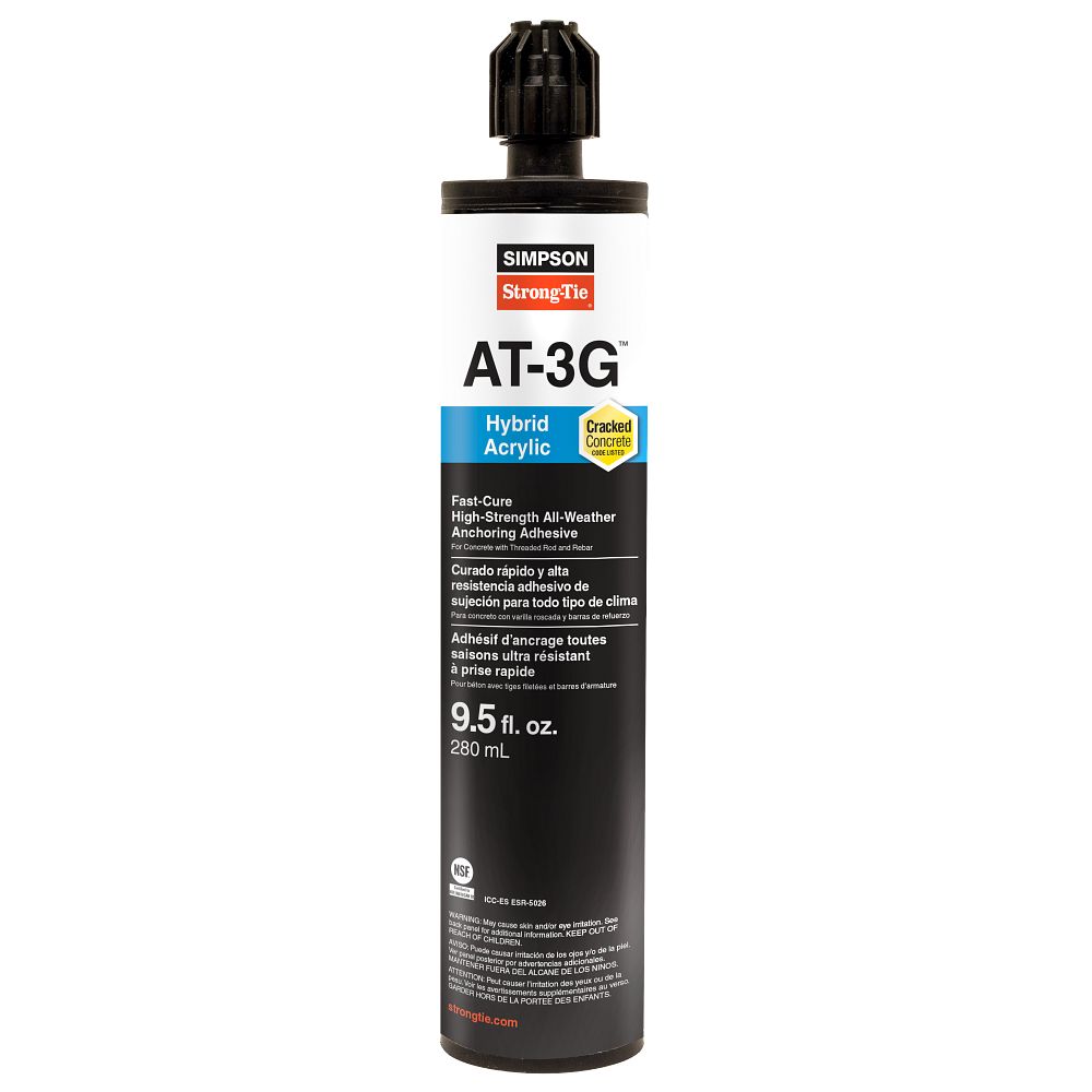 Simpson Strong-Tie AT-3G High-Strength Hybrid Acrylic Adhesive