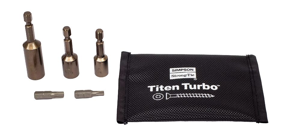Simpson TNTINSTALLKIT Titen Turbo Screw Anchor Install Kit