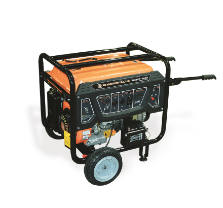 BN Portable Job-Site Generators BNG5000 5000W rated power, Key Electric Start, CARB certified, with GFCI plugs