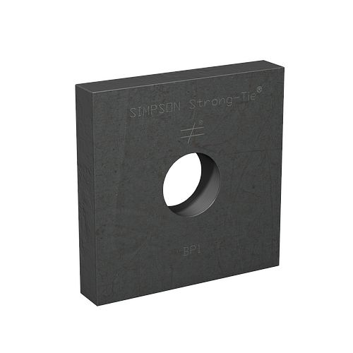 Simpson Strong-Tie BP 1-1/4 Bolt Dia. 3" x 3" Bearing Plate