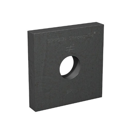 Simpson Strong-Tie BP 1-1/2 - 1-1/2 in Bolt Dia. 3x3 inch Bearing Plate