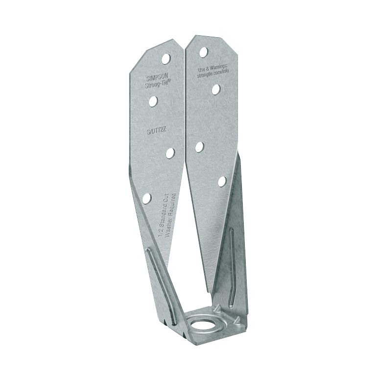 Simpson Strong-Tie S/DTT2Z Deck Tension Tie For Steel - Zmax Finish
