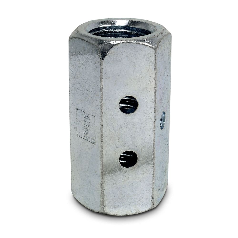 7/8 to 5/8 Inch Coupler Nut w/Witness Hole