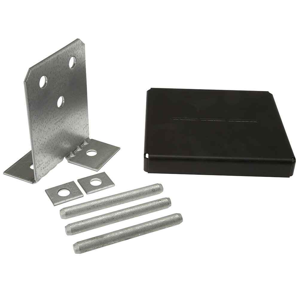 Simpson Strong-Tie CPT88Z ZMAX Galvanized 8x8 Concealed Post Base - Zmax Finish
