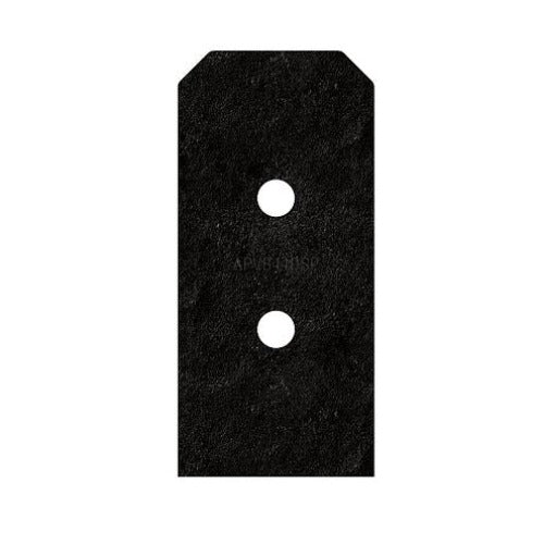 Simpson Strong-Tie APVB44DSP Avant Decorative Post Base Plates - Black Powder Coat (2 per Pack)