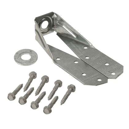 Simpson Strong-Tie DTT2Z-SDS2.5 Deck Tension Tie with 2.5" SDS Screws- ZMAX Finish