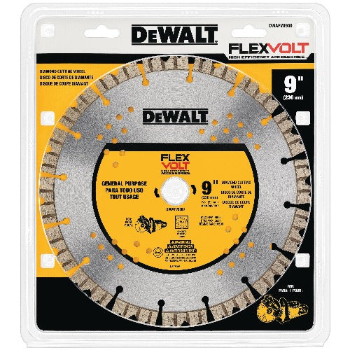 DEWALT DWAFV8900 FLEXVOLT DIAMOND CUTTING WHEEL
