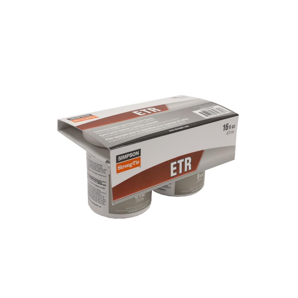 Simpson Strong-Tie ETR16 Concrete Repair Paste-Over Epoxy