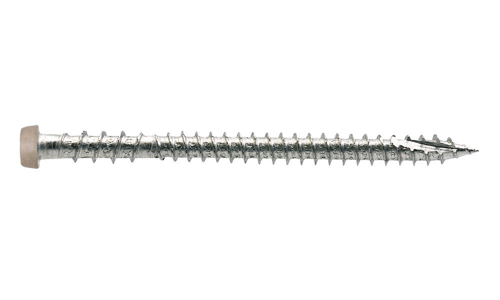 Simpson Deck-Drive #10 x 2-3/4" Gray 01 316 Stainless Steel DCU Composite Decking Screw