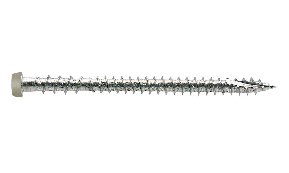 Simpson Quik-Drive #10 X 2-3/4" 316 Stainless Steel - Gray DCU Composite Decking Screw 1000ct