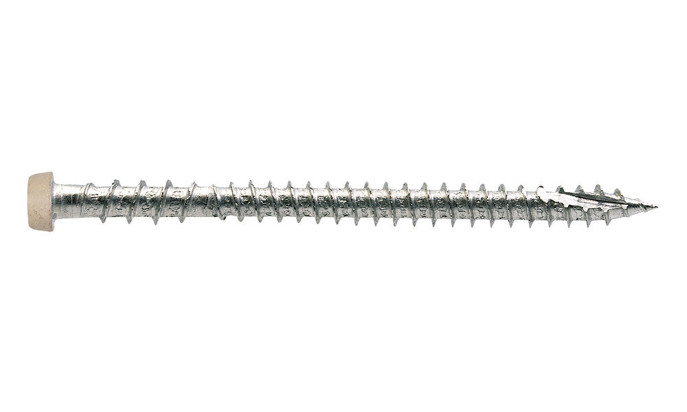 Simpson Quik-Drive #10 X 2-3/4" 316 Stainless Steel - Tan 02 DCU Composite Decking Screw 1000ct
