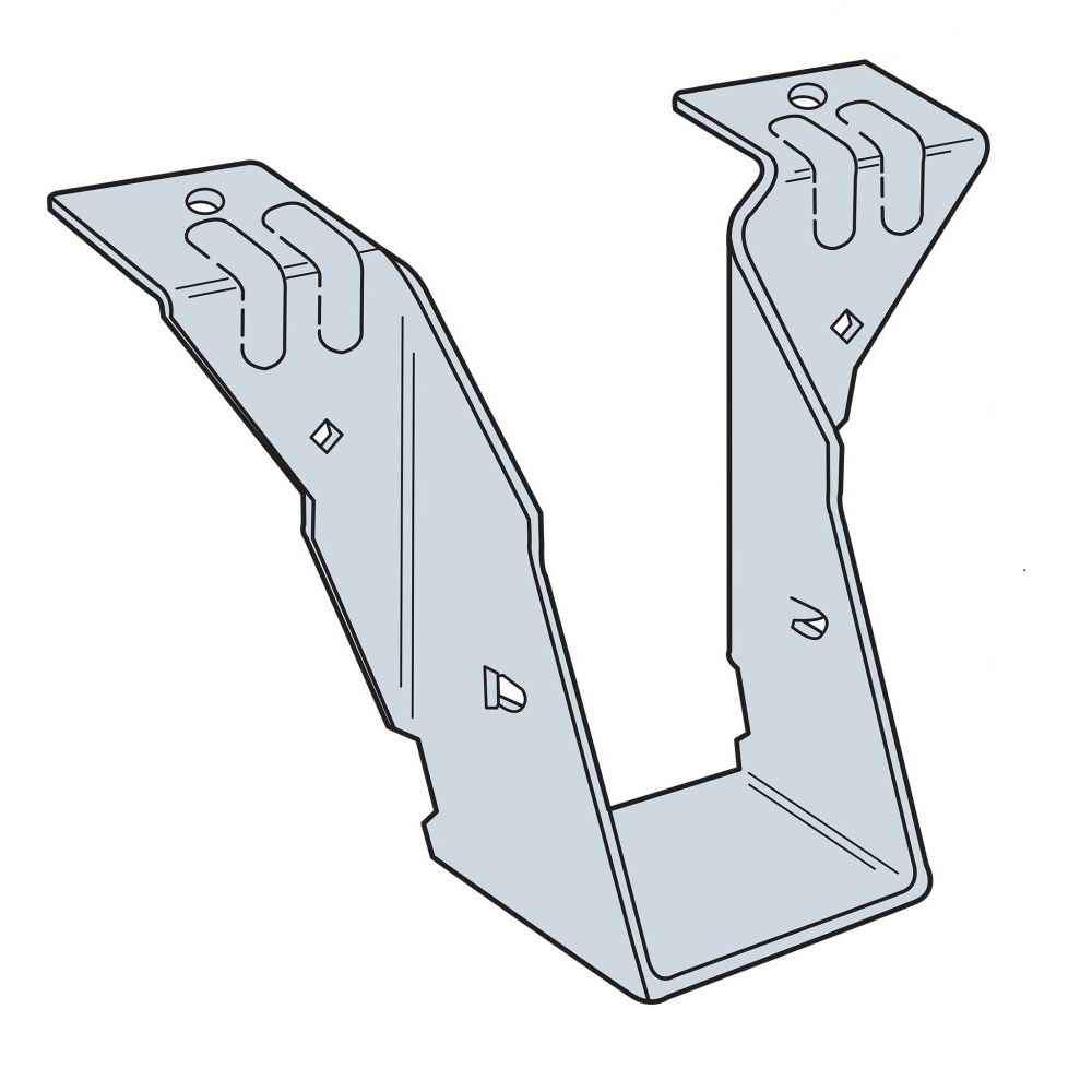 Simpson Strong-Tie PF24Z 2x4 Post Frame Hanger - ZMAX Finish