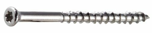 Simpson Strong-Tie S07225FB1 Stainless Steel Hand Drive Trim Head Screw