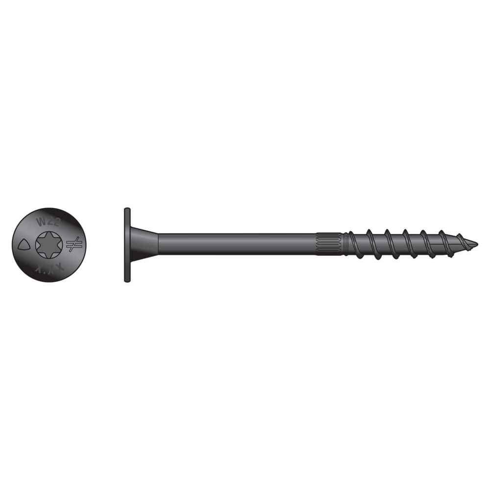 Simpson Strong-Tie SDW22638-R50 6-3/8" Structural Wood Screw Interior 50ct