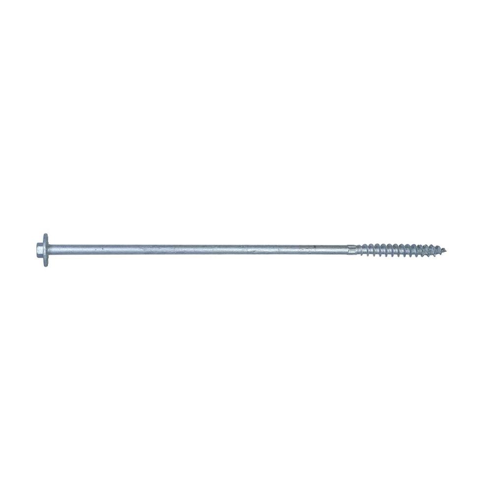 Simpson Strong-Tie SDWH271200SS-R5 Timber-Hex .276 x 12" 316SS Lag Screw 5ct