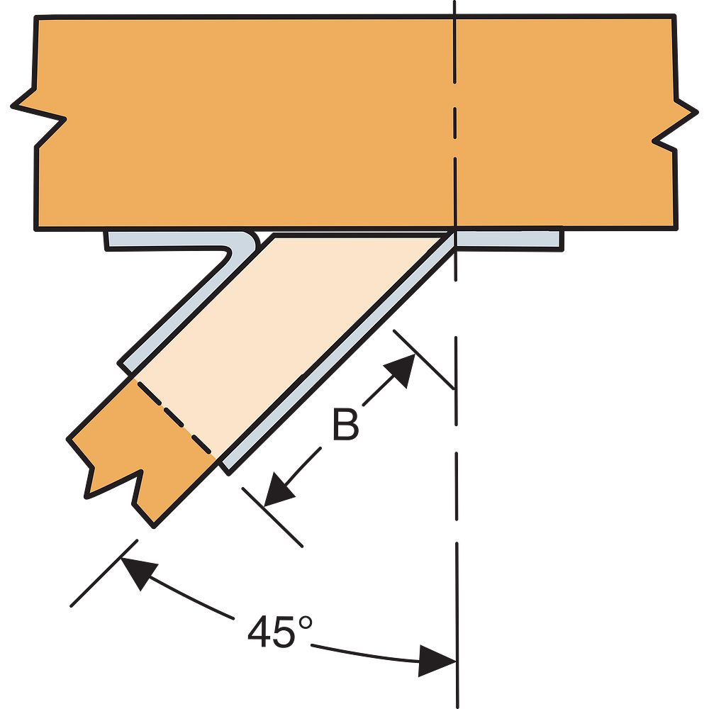 Typical HSUL Installation with Square Cut Joist