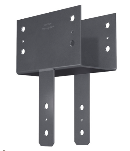 Simpson Strong-Tie CC74ROT Column Cap w/ Rotated Beam Straps