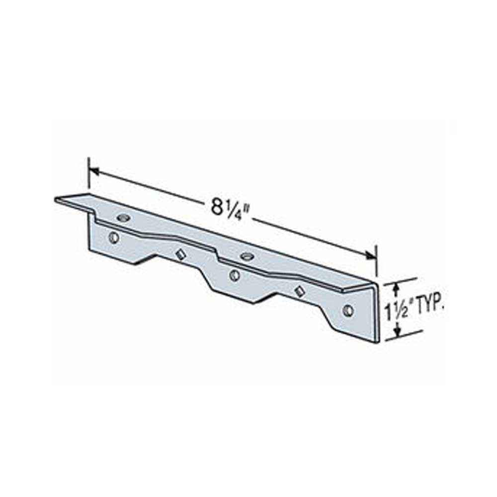 Simpson Strong Tie TA9ZKT Staircase Angle - Zmax Finish - 2 Per Kit with Screws