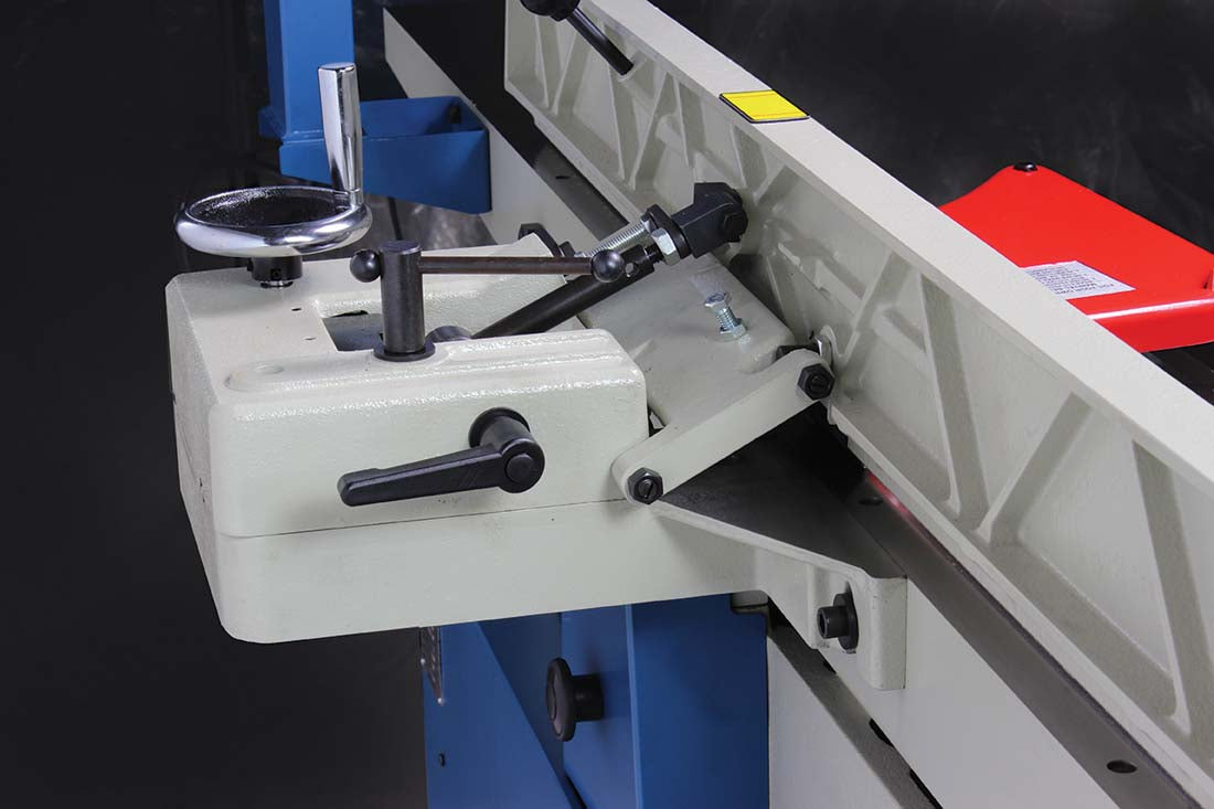 Baileigh IJ-883P-HH 220V 1 Phase 3hp 8" Long Bed Parallelogram Jointer w/ Helical Insert Head, 83" Table Length