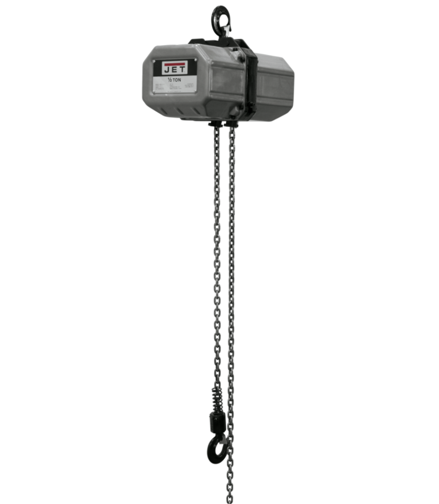 JET 1/2-Ton Electric Chain Hoist 1-Phase 10' Lift | 1/2SS-1C-10