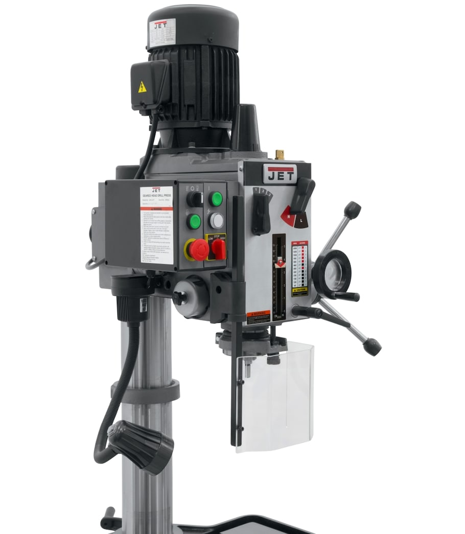 JET GHD-20, 20" Gear Head Drill Press 230V, 3Ph - 354020