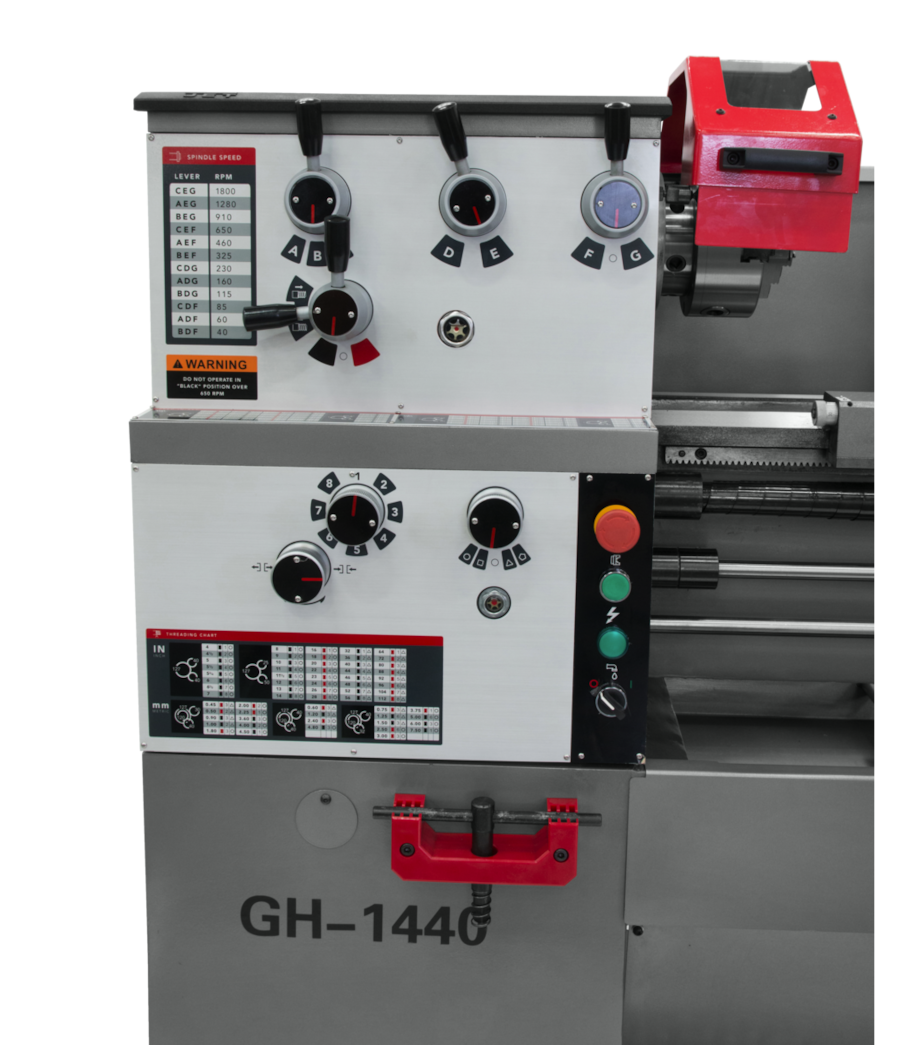 JET GH-1440-3 Geared Head Lathe - 322840