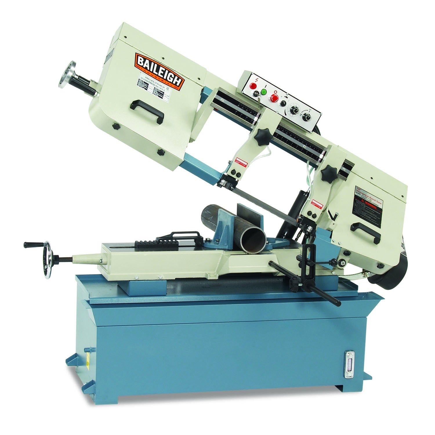 Baileigh BS-300M 240V 1 Phase Metal Cutting Band Saw Mitering Vice 1" Blade Width