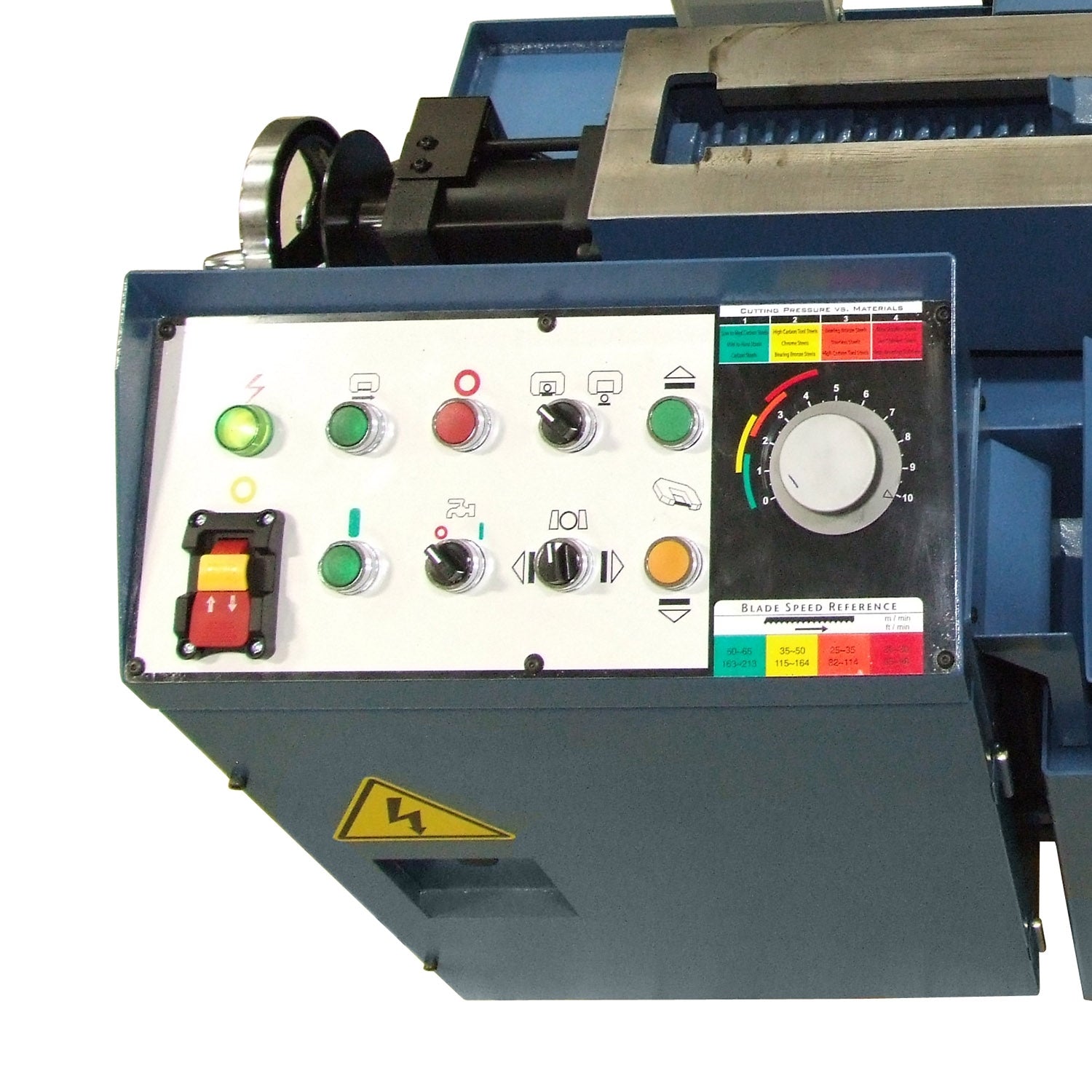Baileigh BS-360SA 220V 3 Phase Column Type (Non-Mitering) Metal Cutting Band Saw 1-1/4" Blade Width