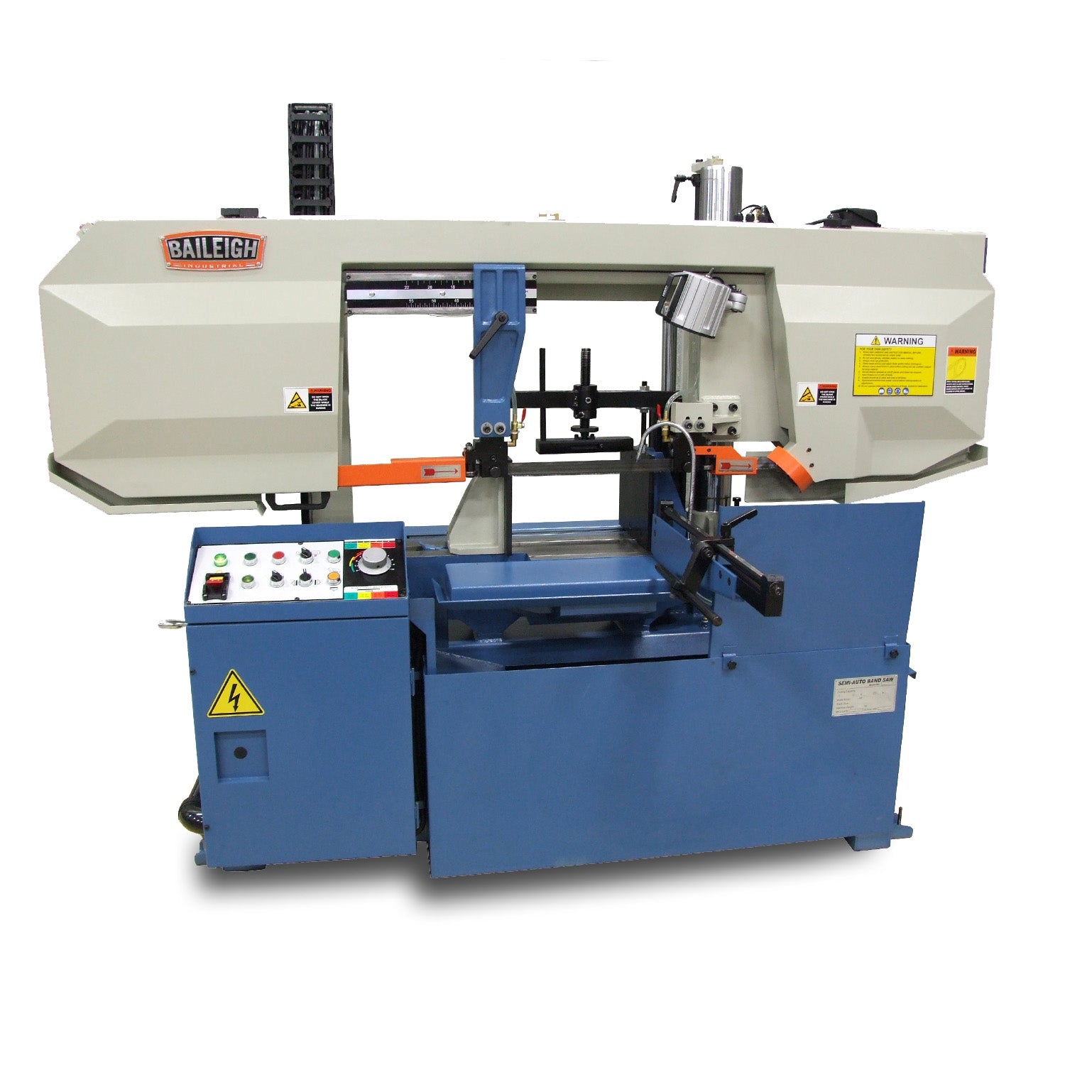 Baileigh BS-360SA 220V 3 Phase Column Type (Non-Mitering) Metal Cutting Band Saw 1-1/4" Blade Width