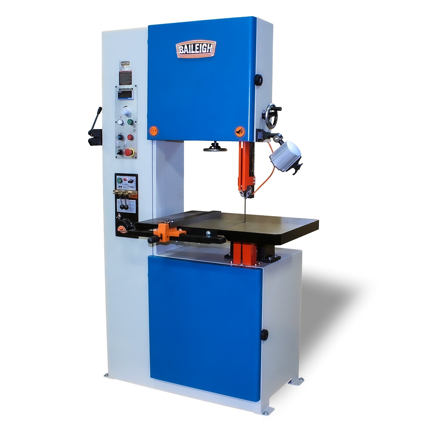 Baileigh BSV-20VS-V2 Variable Speed Vertical Band Saw with 20" Throat Depth, 220V 60Htz Single Phase