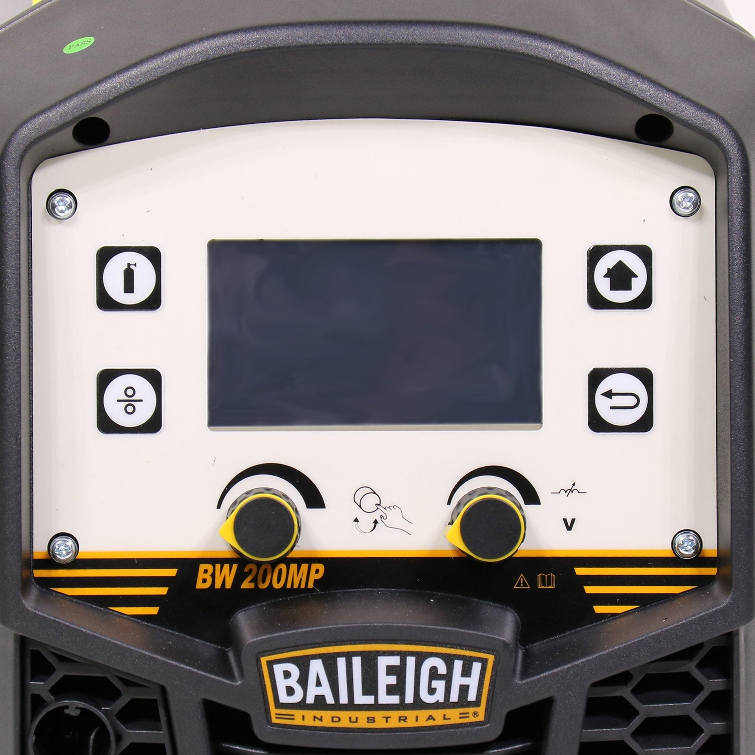 Baileigh BW-200MP 120/230V 200A Inverter LCD Multi-Process Welder, Foot Pedal, Stick, Tig, Mig w/ Spool Gun & Torches