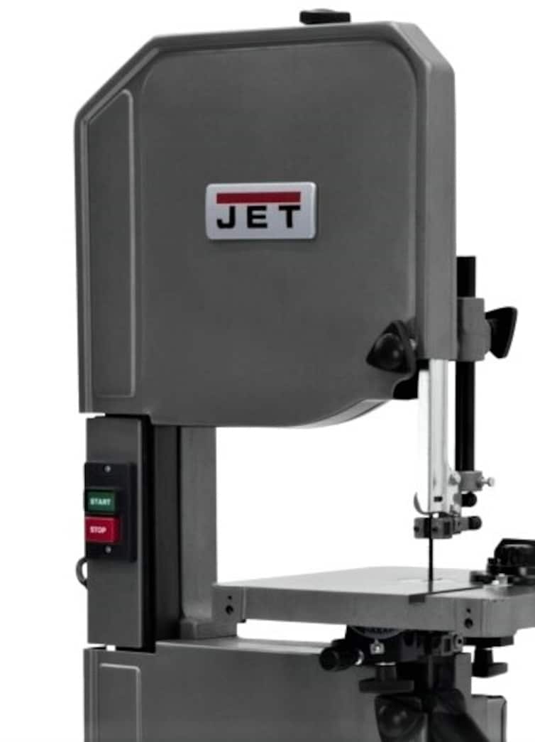 JET J-8201VS, 14" Metal/Wood Vertical Variable Speed Bandsaw - 414502