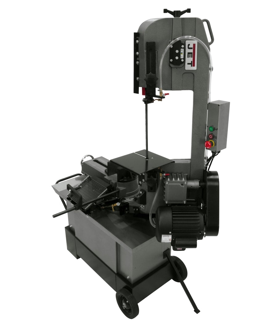 JET HVBS-710S, 7" x 10-1/2" Horizontal/Vertical Mitering Bandsaw - 413451