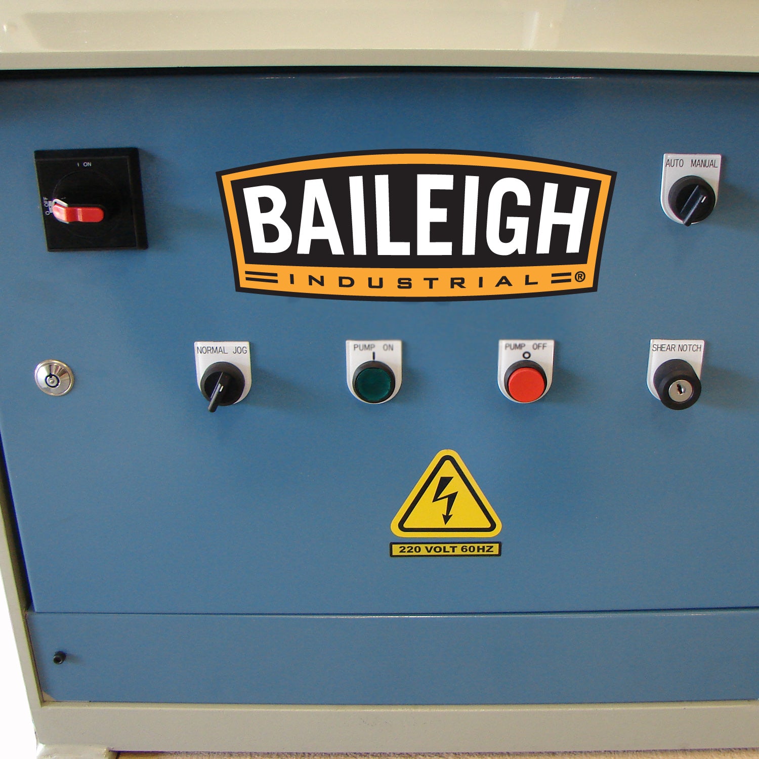 Baileigh SW-95 220V 3 Phase Dual Operator 95 Ton 5 Station Ironworker