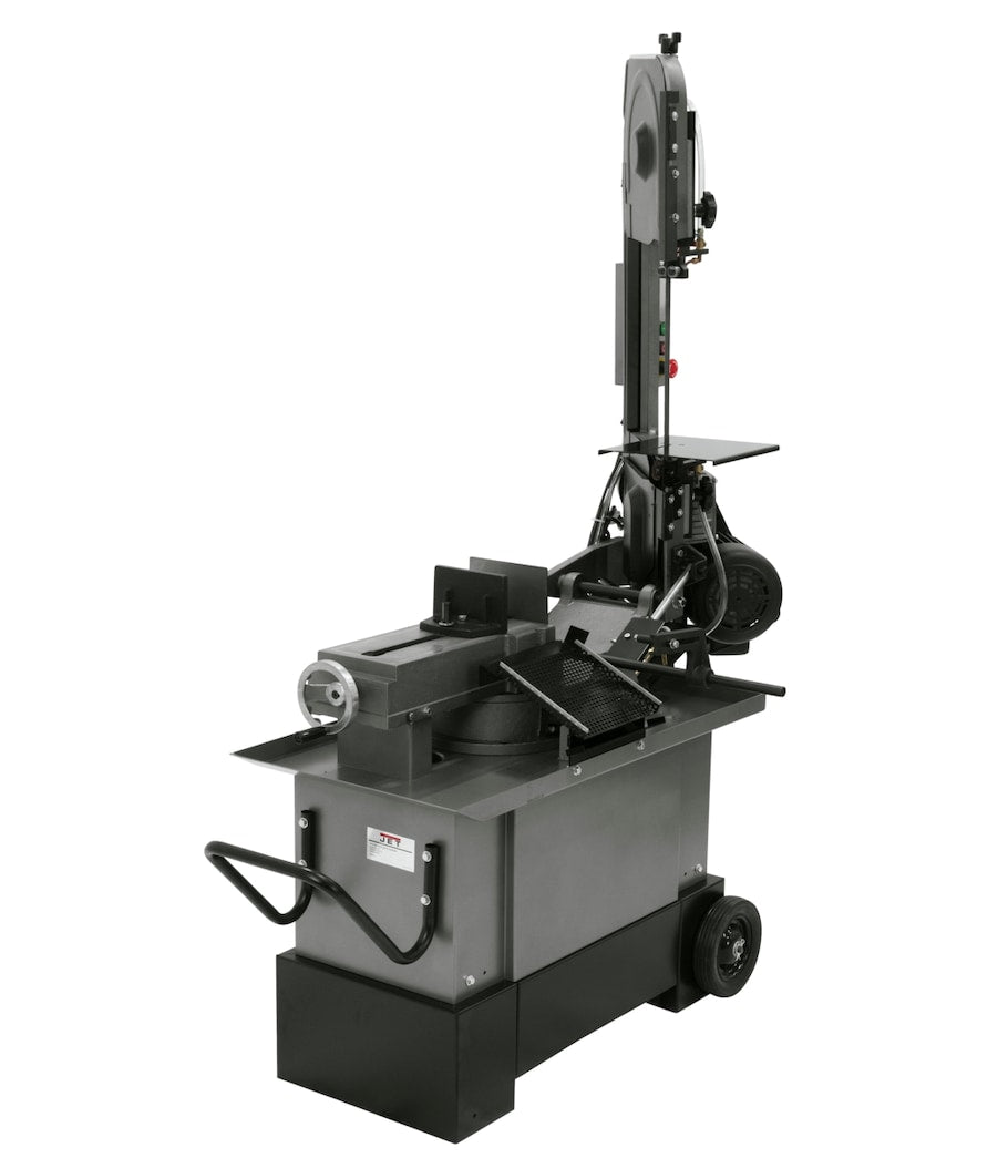 JET HVBS-710S, 7" x 10-1/2" Horizontal/Vertical Mitering Bandsaw - 413451