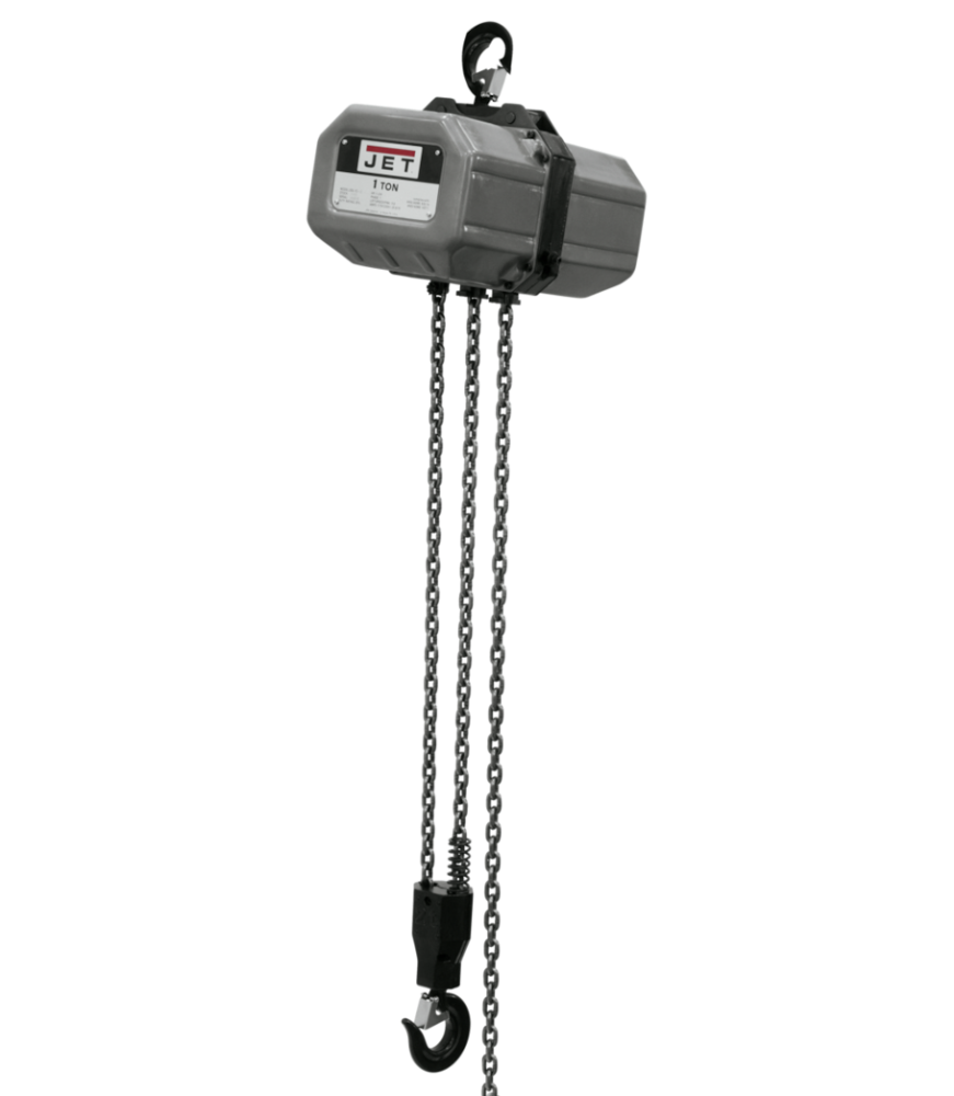 JET 1-Ton Electric Chain Hoist 3-Phase 20' Lift | 1SS-3C-20