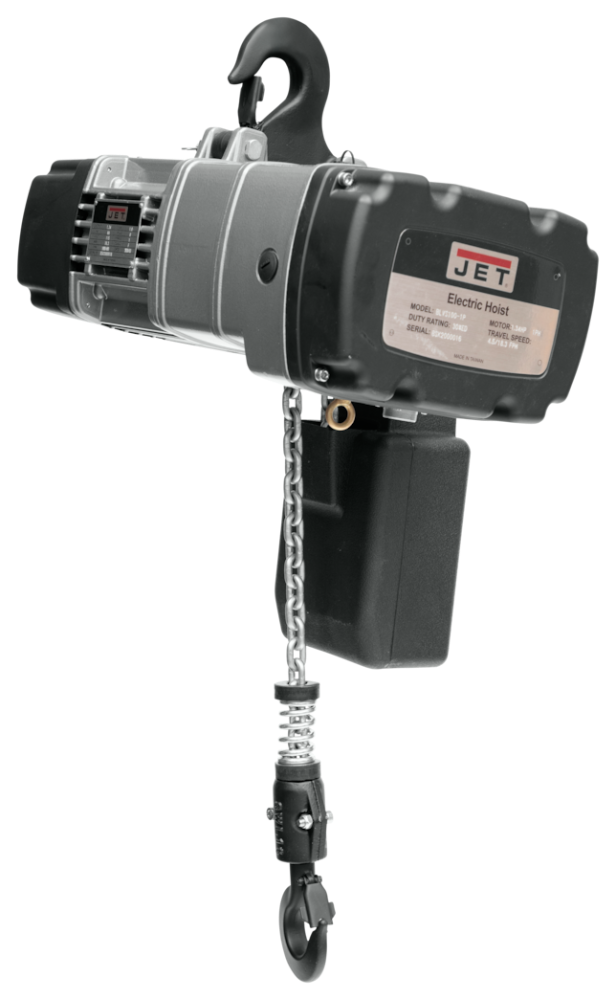 JET 1-Ton Electric Chain Hoist 1-Phase 20' Lift | BLVS100-020