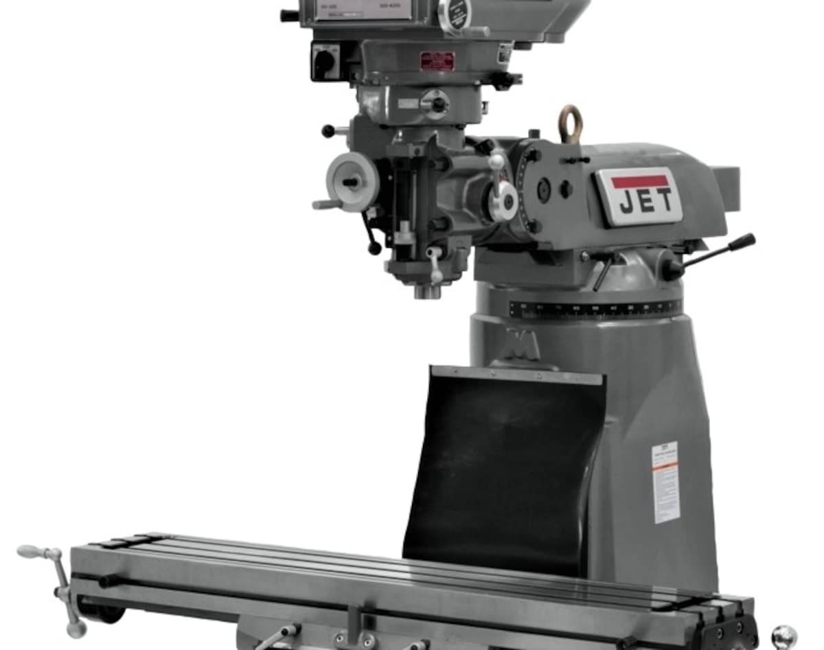 JET JTM-4VS-1 Variable Speed Vertical Milling Machine 115/230V 1Ph - 690180